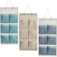 Organizador armario colgante de 55 x 26 cm Dream - 6 bolsillos - 1 unidad