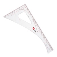 Escuadra para sastres de 60,5 x 24,5 cm - Prym