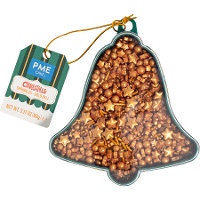 Sprinkles de campana dorada de 90 gr - PME