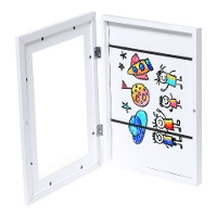 Marco para dibujo de A4 blanco