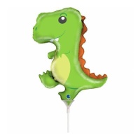 Globo de dinosaurio risueño de 25 x 31 cm - 10 unidades - Grabo