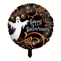 Globo de Happy Halloween de fantasma de 45 cm - Party love