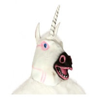 Careta de unicornio de morro oscuro