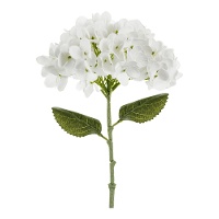 Flor decorativa artificial Hortensia de 35 cm