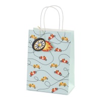 Bolsa regalo de Racing de 25 x 18 x 10,5 cm