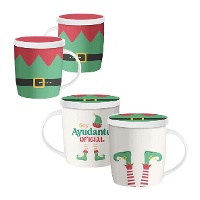 Taza de 350 ml de elfo ayudante especial con filtro para té - 1 unidad