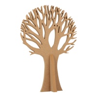 Silueta MDF Árbol 3D | 30 cm