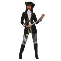 Disfraz de capitana pirata para mujer