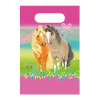 Bolsas de papel de Pretty Pony - 8 unidades