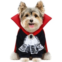Disfraz de vampiro para perro