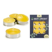 Vela de citronela Tea light - 20 unidades