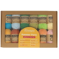 Pack de 12 ovillos SoftFun Summer Party de 20 gr - Scheepjes