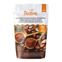 Chocolate negro en polvo de 250 gr - Decora