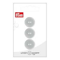 Botones grises de 1,8 cm con dos agujeros - Prym - 3 unidades