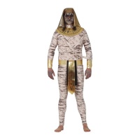 Disfraz de momia faraón para hombre