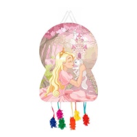 Piñata de Princesa con gatito de 46 x 65 cm
