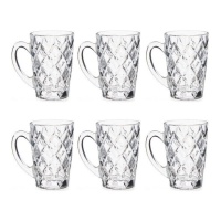 Taza de café de 170 ml diamante - 6 unidades