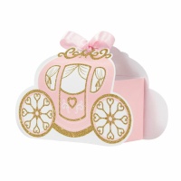 Caja de cárton de Princesas de carruaje - 8 unidades