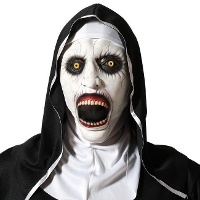 Máscara de monja demoníaca