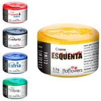 Crema estimuladora unisex con efecto de 3,5 gr - HotFlowers - 1 unidad