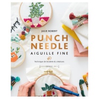 Libro Punch Needle de Julie Robert - DMC
