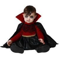 Disfraz de vampiresa de la noche para bebé