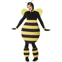 Disfraz de abeja rechoncha para mujer