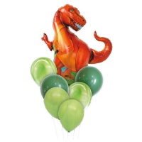 Bouquet de Dinosaurio - Eurofiestas - 7 unidades