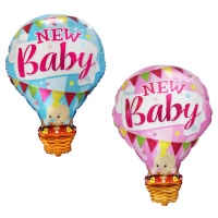 Globo de globo New Baby de 90 x 65 cm - Conver Party