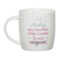 Taza de 350 ml Mamá hay muchas pero como la mía ninguna