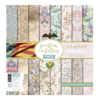 Kit de papeles scrapbooking de Ja estem en falles - Artis decor - 10 hojas