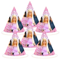 Sombreros de Barbie - 6 unidades