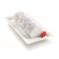 Molde de Frozen Buche 3D de 12 x 29 cm - Silikomart