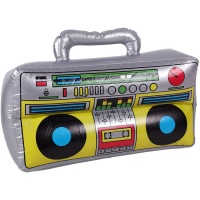 Radio hinchable de 50 x 14 cm