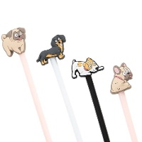 Bolígrafo de perro sonriente - 1 unidad
