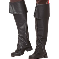 Cubrebotas negras infantil