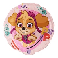 Globo de la patrulla canina Skye de 46 cm