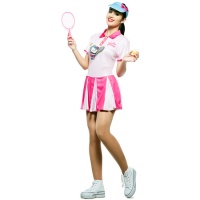 Disfraz de gato tenista Hello Kitty para mujer