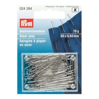 Alfileres de acero templado de 30 x 0,5 mm - Prym - 15 gr