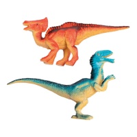 Figuras de dinosaurios de colores surtidas - 2 unidades