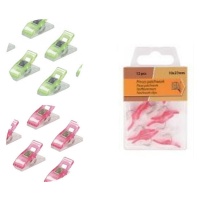 Pinzas para tela de 2,7 cm - Mediac - 12 unidades