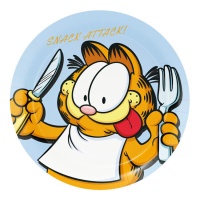 Platos de Garfield de 23 cm - 8 unidades