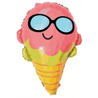 Globo de helado de 67 x 50 cm