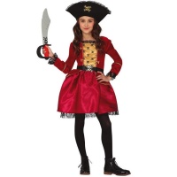 Disfraz de reina pirata para niña