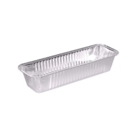 Envase de 31 x 10,5 x 5,5 cm desechable para pan - 2 unidades