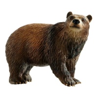 Figura para tarta de oso de 7,5 x 13 cm - 1 unidad