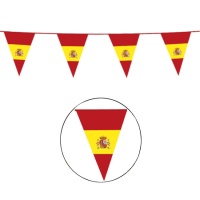Banderín de España de triángulo - 10 m