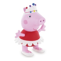 Figura para tarta de Peppa Pig bailarina de 6 cm - 1 unidad