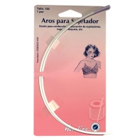 Aros para sujetador talla 120 - Hemline - 1 par