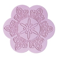 Molde de silicona flor de 13,2 cm - Artis decor